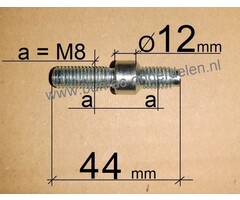 Draadeind voor Stihl MS341, MS361, MS361C, MS362, MS362C, MS381, MS440, MS441, MS441C, MS460, MS660, MS650 Kettingzaag - Motorzaag van Stihl, Tapeind