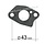 Inlaatpakking voor LONCIN  G160F, G200F, G200FD, G200FQ, LC168F-1, LC168F-2, LC168F-2H Dichting voor Carburateur op Loncin motoren Aggregaat, Generator, Grasmaaier, Houtversnipperaar, Tuinfrees, Verticuteermachine, Waterpomp, Veegmachine