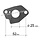 Inlaatpakking voor o.a.  LONCIN G340F, G340FD, LC175FDS, LC182F Motoren op Generator, Grasmaaier, Golfbaanmachine, Kart, Tuinfrees, Trilplaat, Verticuteermachine, Waterpomp, Veegmachine, Zitmaaier e.d.