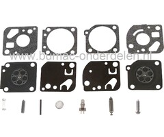Membraan Reparatie set voor Zama Carburateur op Kettingzaag, Bosmaaier, Bladblazer, Strimmer en Heggenschaar Stihl, Husqvarna, Jonsered, Dolmar, Makita, Hitachi, Tanaka, MTD, Wolf, Echo, Shindaiwa, Efco, Oleo Mac Membraamset