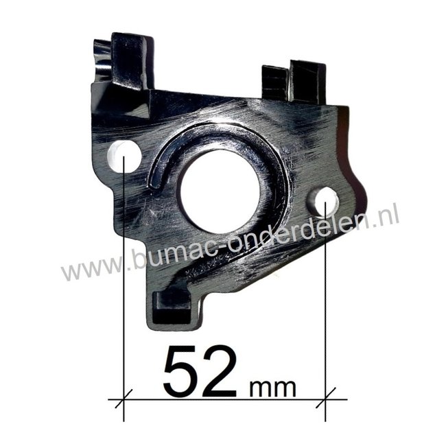 Carburateur Isolator Loncin, Honda, G240F, G240FD, G270F, G270FD, GX240, GX270, Grasmaaier, Hakfrees, Motorkruiwagen, Veegmachine