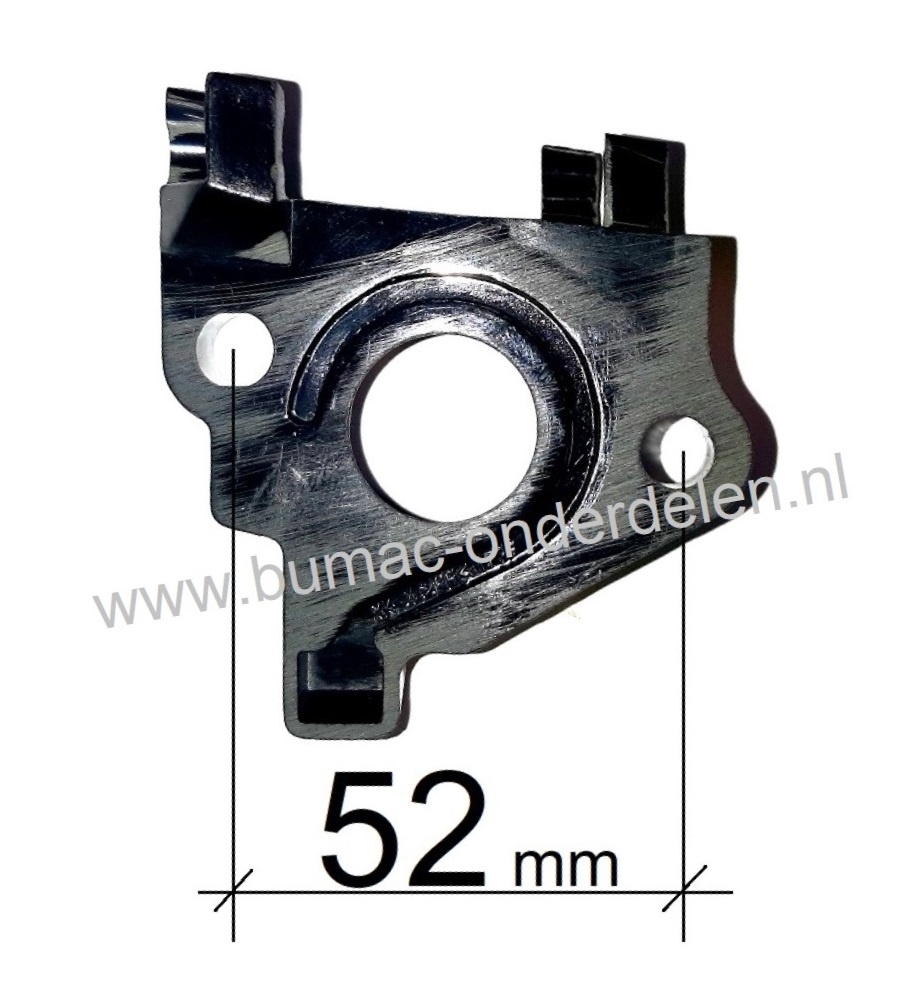 Carburateur Isolator Loncin, Honda, G240F, G240FD, G270F, G270FD, GX240, GX270, Grasmaaier, Hakfrees, Motorkruiwagen, Veegmachine