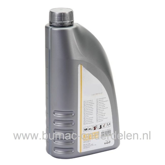 Olie 1,4 Ltr voor Hydrostaat van Zitmaaier - Frontmaaier - Tuintrekker  Vol synthetische olie voor o.a. Tuff Torq Hydrostatische Transmissie K46, K57, K57, KPL10ALP, KTM10G, KTM10F, KTM10M, KTM13 Transmissie Olie