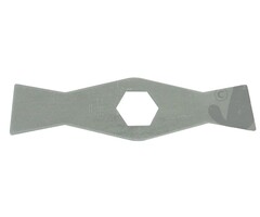 Gutbrod en MTD Verticuteermes VS50 en MV504, Verticuteer Mes per stuk voor Verticuteermachine