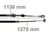 Koppelingskabel voor Honda HRB475 Grasmaaiers, HONDA Versnellingskabel voor HRB 475 Cirkelmaaiers, Loopmaaiers, Benzinemaaiers, Honda Bedieningskabel voor Gazonmaaiers
