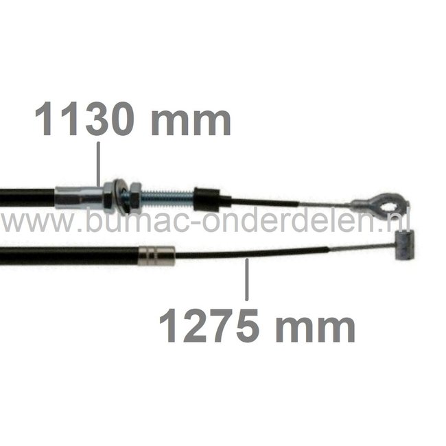 Koppelingskabel voor Honda HRB475 Grasmaaiers, HONDA Versnellingskabel voor HRB 475 Cirkelmaaiers, Loopmaaiers, Benzinemaaiers, Honda Bedieningskabel voor Gazonmaaiers