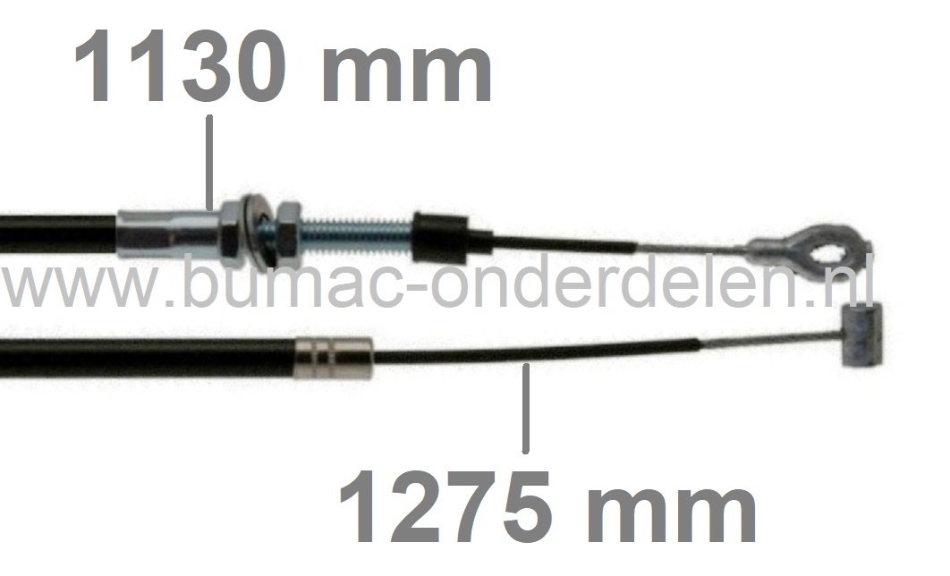 Koppelingskabel voor Honda HRB475 Grasmaaiers, HONDA Versnellingskabel voor HRB 475 Cirkelmaaiers, Loopmaaiers, Benzinemaaiers, Honda Bedieningskabel voor Gazonmaaiers