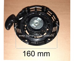 Handstarter voor Loncin G160F, G200F, LC168F1, LC168F2, LC168F-2H motoren  Startmechanisme met 2 Stalen Startpallen Grasmaaier, Houtversnipperaar, Veegmachine, Kooimaaier, Verticuteermachine, Aggregaat, Generator, Waterpomp, Tuinfrees, Trilplaat