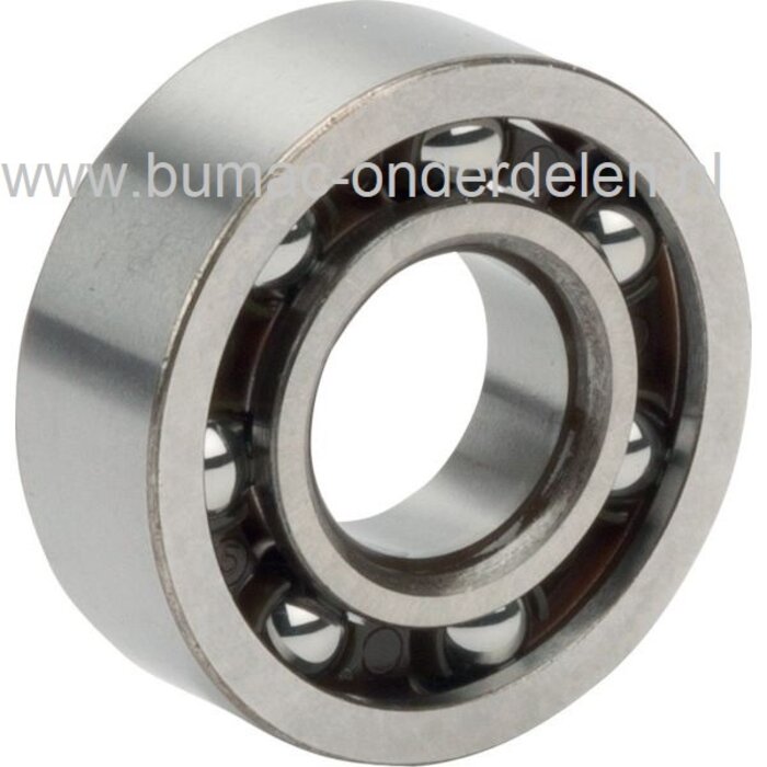 Krukaslager voor Stihl 064, 066, MS640, MS650, MS660 Kettingzaag, Motorzaag, STIHL Groefkogellager 17x40x14 mm voor Motorkettingzagen 064, 066, MS 640, MS 650, MS 660