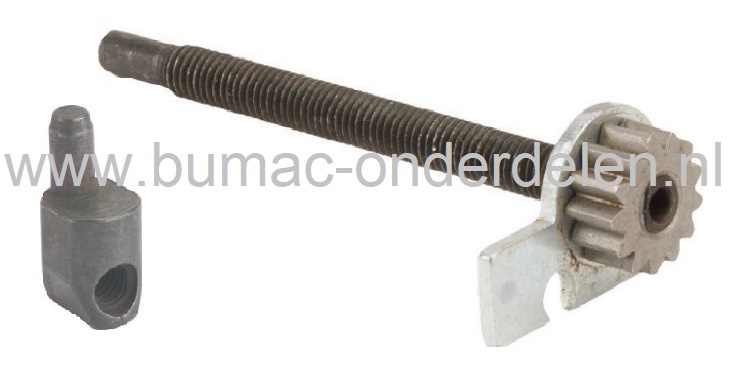 Kettingspanner voor Stiga, Castelgarden, Alpina, Mountfield Kettingzagen, STIGA C38T, C41T, SP375Q, SP405Q, MCSP40, EP4040CS Kettingzaag, Motorzaag, Kettingspanbout en Spannok voor GGP Kettingzaag, Motorzaag
