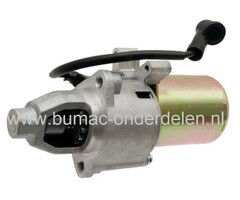 Startmotor voor Loncin G240FD en G270FD Motoren met Horizontale Krukas op Generator, Aggregaat, Houtversnipperaar, Waterpomp, Tuinfrees, Trilplaat, Starter voor LONCIN G 240 FD, G 270 FD