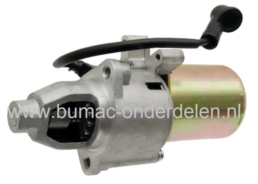 Startmotor voor Loncin G240FD en G270FD Motoren met Horizontale Krukas op Generator, Aggregaat, Houtversnipperaar, Waterpomp, Tuinfrees, Trilplaat, Starter voor LONCIN G 240 FD, G 270 FD