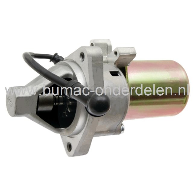 Startmotor 14 Tands  voor Loncin G340FD, G390FD, G420FD Motoren op Veegmachine, Trilplaat, Tuinfrees, Cart, Hakfrees, Bladblazer, Houtversnipperaar, Kloofmachine, Mechanische Troffel, Kart, Zodensnijder, Zitmaaier, LONCIN Starter voor G 340 FD, G 390 FD,