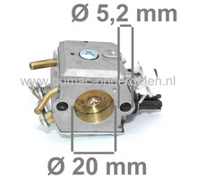 Carburateur voor Husqvarna - Jonsered Kettingzagen - Motorzagen Carburateur o.a.  voor HUSQVARNA model:362, 362 XP SPECIAL, 362 XP, SPECIAL EPA, 365 H, 372 XP`, Jonsered model: 2163, 2171, CS2163, CS2165, CS2171