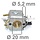 Carburateur voor Husqvarna-Jonsered Kettingzagen - Motorzagen Carburateur o.a.  voor HUSQVARNA model:362, 362 XP SPECIAL, 362 XP, SPECIAL EPA, 365 H, 372 XP`, Jonsered model: 2163, 2171, CS2163, CS2165, CS2171