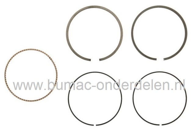 Zuigerveren Ø 77 mm voor Honda GCV520 2 Cilinder Motoren op Zitmaaiers, Frontmaaiers, Tuintrekkers