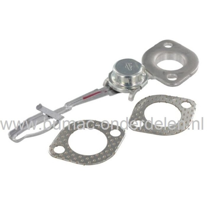 Thermostaat voor Briggs & Stratton Quantum, Europe en Max Motoren op Grasmaaiers, Benzinemaaiers, Cirkelmaaiers, BRIGGS AND STRATTON Thermostaat voor Regelen Chokeklep B&S onderdeel