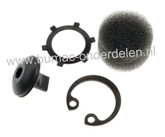 Ontluchtingsventiel voor Dolmar - Makita Kettingzaag 109 - 110 - 111 - 112 - 114 - 115 - 115i - PS43 - PS52 - PS540 - DCS430 - DCS431 - DCS520 - DCS540  Ventiel voor Benzinetank Ontluchten onderdelen