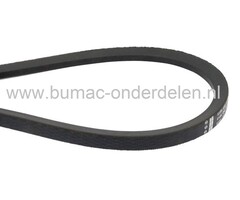 V snaar voor Aandrijving van de Wielen bij MTD, Wolf, Cub Cadet, Bolens, Yardman, White Grasmaaiers, Loopmaaiers, Cirkelmaaiers, Aandrijfriem voor Wielaandrijving bij MTD Amtibion 53AHW, Multiriem, Distributieriem