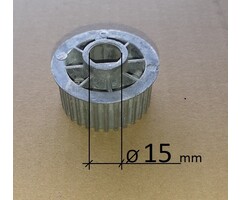 Getande 30 tands Poelie voor Aandrijving van de Messen bij Alko, Brill, Gloria Verticuteermachine