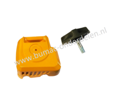 Dekselset voor Alpina, Mountfield, Castelgarden , Stiga  Bosmaaiers, Trimmers en Strimmers, B32D, CB153F, EP320G, EP420G, OKAY4516MS, SBC232, SBC 232D, SBC233D, SBC242, SBC242D, SBC243D, SBC252, SBC252D, SBC252F, SBC253D, SBC253F, TB422D, XB253R, XB253F