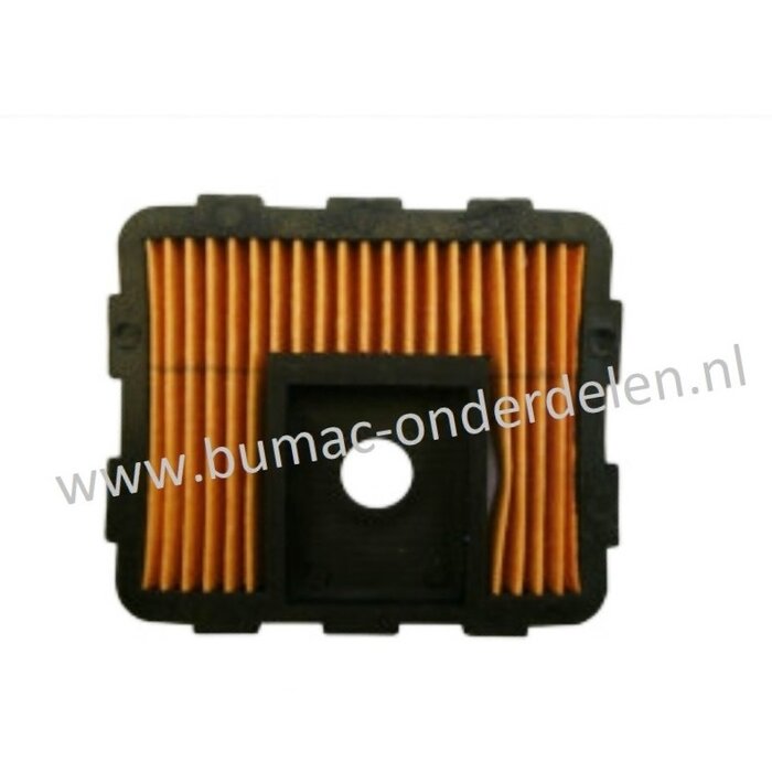 Luchtfilter voor Stiga,  Alpina, Castelgarden, Mountfield ABR52, B32D, CB153F, EP320G, EP420G, OKAY4516MS, SBC232, SBC 232D, SBC233D, SBC242, SBC242D, SBC243D, SBC252, SBC252D, SBC252F, SBC253D, SBC253F, TB422D, XB253R, XB253F. Bosmaaiers, Trimmers en Str