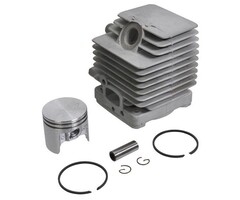 Cilinderset Ø 34 mm Stihl Bladblazer - Bosmaaier - Strimmer - Trimmer - Heggenschaar - Kantensnijder - Kettingzaag - Stokzaag - Veegmachine, Cilinder Compleet met Zuiger en Veren BG75 - FC75 - FC85 - FH75 - FR85 - FR85T - FS75 - FS80 - FS80R - FS85 - FS85