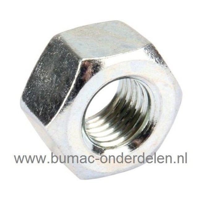 Moer M10x1,50 Linkse draad Bevestigen Maaimes Bosmaaier - Strimmer, Moer met Linkse draad M10x1.50