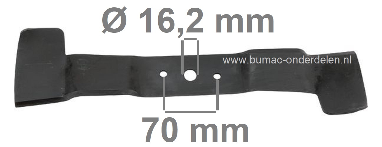 Maaimes Rechts 45,8 Cm voor Viking, Stihl Zitmaaiers, Rechter Mes voor VIKING MT6112.0, MT6112.0C, MT6112.0ZL, Zitmaaiermessen, Grasmaaiermessen, Maaibladen voor Zitmaaiers, Frontmaaiers, Tuintrekkers
