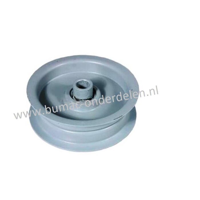 Poelie voor Zitmaaiers, Tuintrekkers, Frontmaaiers, Houtversnipperaars, MTD, Wolf, YardMan, CubCadet, Gutbrod, Bolens, Husqvarna, Aandrijfpoelie, Spanpoelie