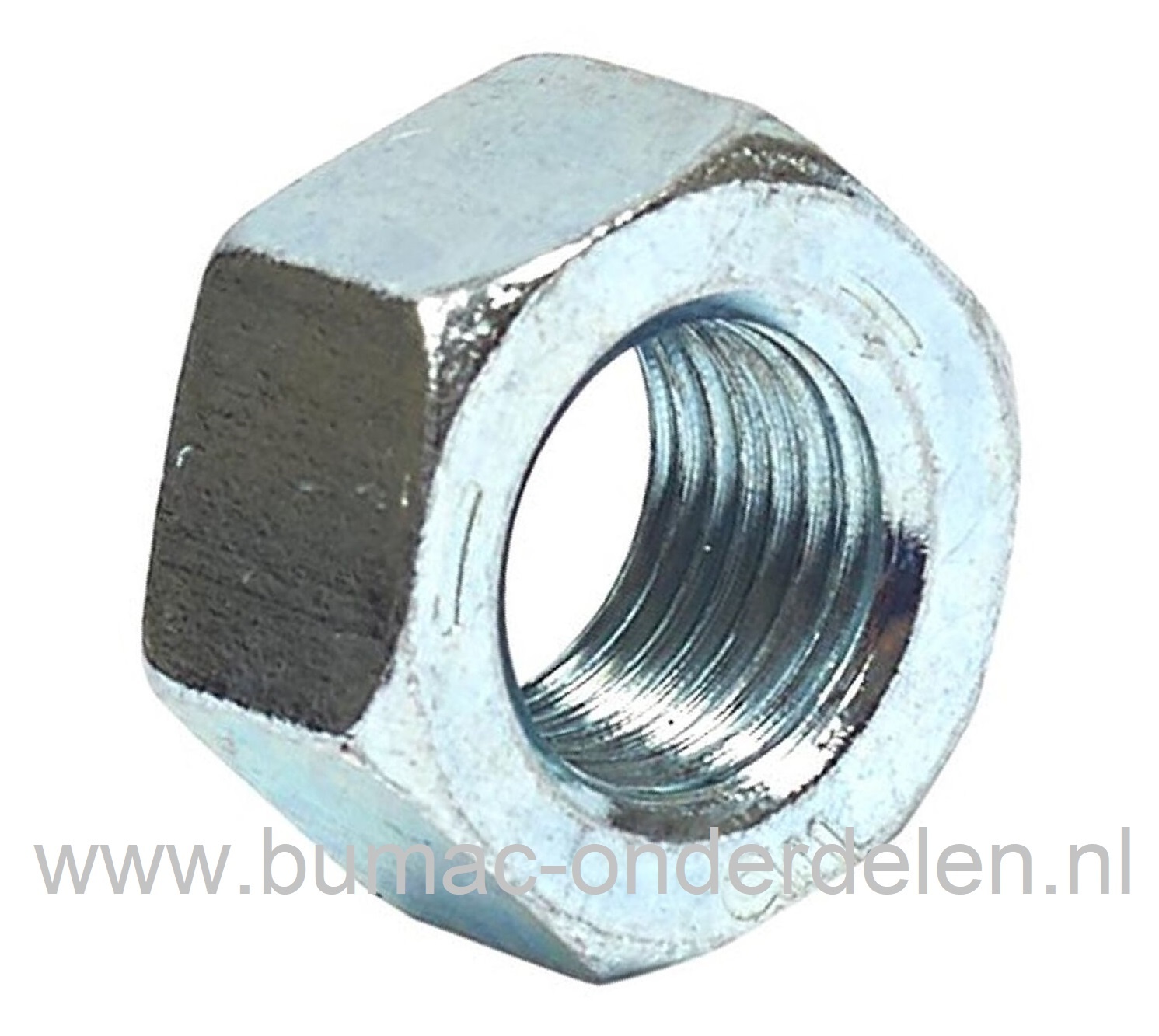 Moer 9/16-18 UNC voor Simplicity, Murray, Noma, Ariens, Gravely, Husqvarna, Jonsered, Partner, McCulloch, AYP, Lazer, Yardpro Zitmaaiers, Frontmaaiers, Tuintrekekrs oa met 50 Inch - 127 Cm Maaidek, Flensmoer voor Mesas Simplicity