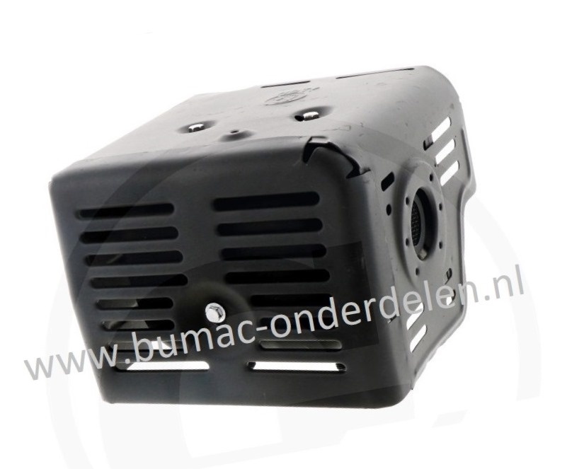 Uitlaatvoor Honda Motoren op Trilplaat, Tuinfrees, Kooimaaier, Aggregaat, Veegmachine, Verticuteermachine, Hakselaar, Hoogwerker, Generator, Houtversnipperaar, Zitmaaier, Frontmaaier, Grasmaaier GX340, GX390 onderdeel, GX 340, GX 390