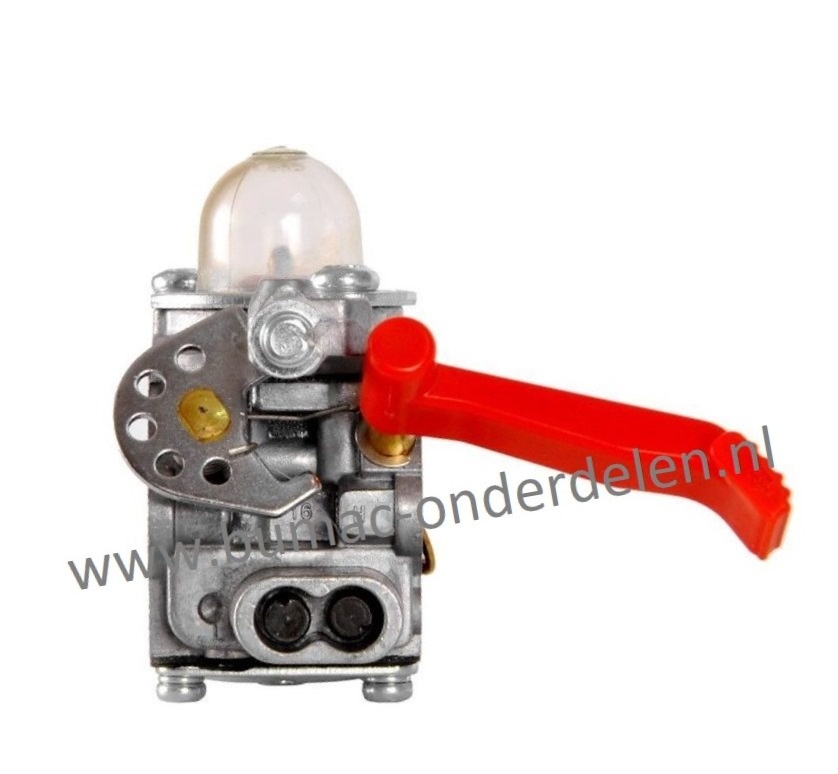 Carburateur voor Stiga, Castelgarden, Alpina, Mountfield, ABR42, ABR242D, B42, B42D, CB142,  EP420G, OKAY4516MS, SBC242, SBC242D, SBC243D, TB422, XB242D  Bosmaaier, Trimmer, Strimmer