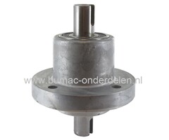 Lagerhuis Midden voor Husqvarna, Jonsered, Partner, McCulloch, AYP, Lazer, Wizard Zitmaaiers, Middelste Mesas met Huis en Lagers Compleet voor Rider 11, 13, 850, FR13, FR2111, FR2113A Frontmaaiers, Tuintrekkers, Electrolux Meshouder, onderdeel