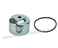 Vlotterkamer voor B&S DOV en Quantum Motoren met Easy Start (Automatische Chokeklep) op Grasmaaiers - Benzinemaaiers - Loopmaaiers, Vlotterkamer voor Carburateur BS12007 (Nieuwe Uitvoering), B&S: 090602, 100602, 100605, 100607, 10060B, 108002, 100805, 100