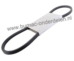 V- snaar LawnBoss 5/8 58 INCH voor Aandrijving van Maaidek, de Maaimessen Frontmaaier, Zitmaaier, Aandrijfsnaar, Aandrijfriem, Onderdeel