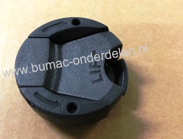 Draaiknop voor Husqvarna - McCulloch Bevestiging Zaagblad - Koppelingsdeksel op Kettingzaag 135E, 135ETRIOBRAKE, 140E, 140ETRIOBRAKE, 340, 340E, 340ETRIOBRAKE, 350, 435, 435E, 435eII, 435II, 440E, 440eII, 440ETRIOBRAKE, 440II, 445E, 445eII, 445ETRIOBRAKE,