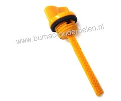 Oliepeilstok voor LONCIN motoren op Generator, Grasmaaier, Tuinfrees, Trilplaat, Verticuteermachine, Waterpomp, Veegmachine, 160F, G240F, G240FD, G270F, G270FD, G340F, G340FD, G390F, G390FD, G420F, G420FD, LC165F-1H, LC168F-1, LC168F-2, LC168F-2H, LC175FD