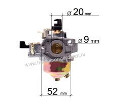 LONCIN Carburator voor motoren op Generatoren, Grasmaaiers, Tuinfrezen, Trilplaten, Verticuteermachines, Waterpompen, Veegmachine, G240F, G240FD, Carburateur, G 240 F, G 240 FD