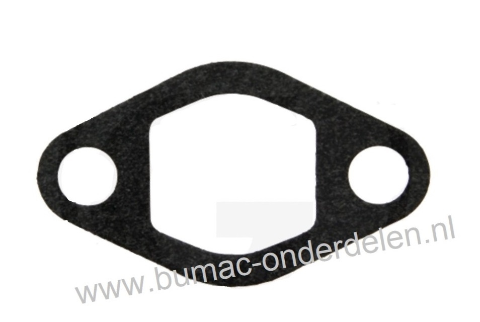 Carburateurflenspakking voor Loncin motoren op Grasmaaiers, Trilplaten, Generatoren, Kooimaaiers, Houtversnipperaars, Waterpompen, Compressoren, Bladblazers, Verticuteermachines, Veegmachines, Kantensnijders, LC154F-1, LC 154 F-1