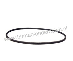 V snaar  voor Husqvarna, Jonsered, Zenoah  Zitmaaier, Frontmaaier, Tuintractor, R112C, R112C5, FR2312M, FR2312MA, FMZ1200,  R112 C, R112 C5, FR2312 M, FR2312 MA, FMZ 1200, Wielaandrijving