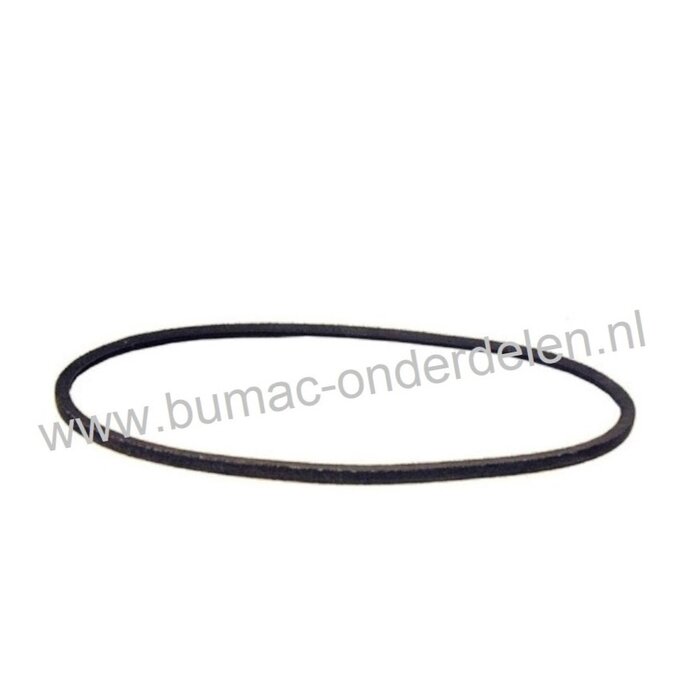 V snaar  voor Husqvarna, Jonsered, Zenoah  Zitmaaier, Frontmaaier, Tuintractor, R112C, R112C5, FR2312M, FR2312MA, FMZ1200,  R112 C, R112 C5, FR2312 M, FR2312 MA, FMZ 1200, Wielaandrijving