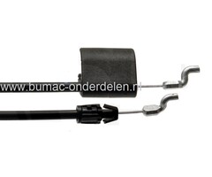 Motorremkabel voor Husqvarna, Jonsered, Partner, McCulloch Gazonmaaiers, Loopmaaiers, Cirkelmaaiers, Motorstopkabel, Bedieningskabel Electrolux Grasmaaiers, Benzinemaaiers, Grasmaaimachines