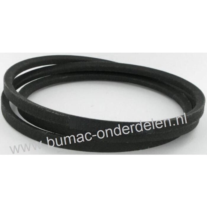 V-snaar voor Zitmaaier, Frontmaaier, Tuintrekkers,  o.a. voor de aandrijving van de messen, Vlakke V-snaar, Breedte: 16 mm, Lengte binnen: 3400 mm, Lengte buiten: 3469 mm