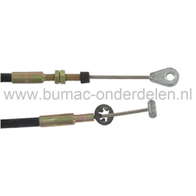 Motorremkabel voor Honda Grasmaaiers, Cirkelmaaiers, Loopmaaiers, HONDA Motorstopkabel voor Gazonmaaiers HRC216K2 K3 HXA, HRC216K2HXA, HRC216K3 HXA, Bedieningskabels