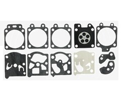 Membraanset voor Walbro Carburateur op Husqvarna, Jonsered, Partner, McCulloch, Poulan, Weedeater, Kettingzagen, Motorzagen, Bosmaaiers, Trimmers, Bermmaaiers, Heggenscharen, Membranen Electrolux