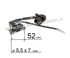 Ontstekingsspoel voor  Alpina, Stiga, Castelgarden, Mountfield, Bosmaaiers en Trimmers, ABR26J, ABR26JD, AMT26, ATR26J, B26J, B26JD, BGEP2525, CB126J, EP25COMBI, EP26CP, MB2600J, MM2603, MM2605, MT26, SBC226J, SBC226JD, SBC227D, SBC227J, SGT226J, SMT226,