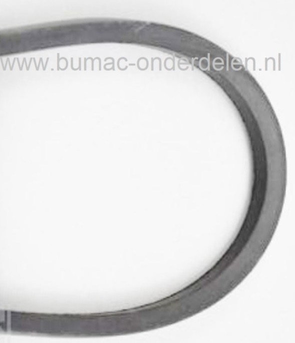 V-snaar voor HONDA, ISEKI, KUBOTA, MITSUBISHI, ROBIN, SHIBAURA motoren op Cultivator, Tuinfrees, Zitmaaier, Tuintrekker, F310, F320, F360, F380, KC450F, T450, T550, T650, CT125, CT154, PR13, PM90D