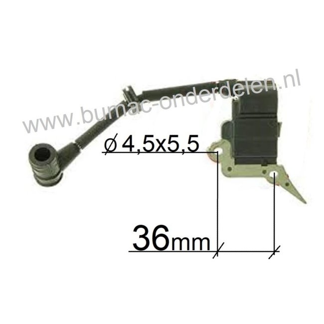 Ontstekingsspoel voor Stiga Bosmaaier, Kettingzaag, Trimmer, A305, A305C, BG2525, C25, CJ300, CJ300C, CP300. CP300C, PP2525CSE, SPR255, XC300