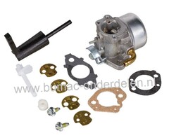 Carburateur voor B&S Motor met Horizontale Krukas op Aggregaat, Verticuteermachine, Trilplaat, Tuinfrees, Waterpomp, Generator, Kooimaaier, Kantensnijder Carburator Briggs and Stratton